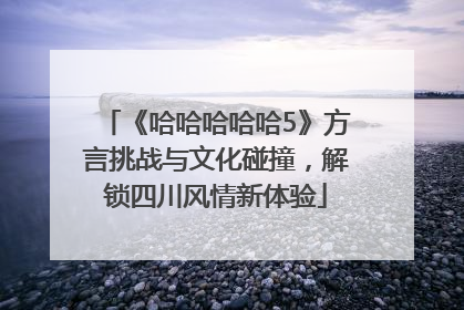 《哈哈哈哈哈5》方言挑战与文化碰撞，解锁四川风情新体验