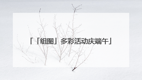「组图」多彩活动庆端午