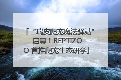 “瑞皮爬宠魔法驿站” 启幕！REPTIZOO 首推爬宠生态研学