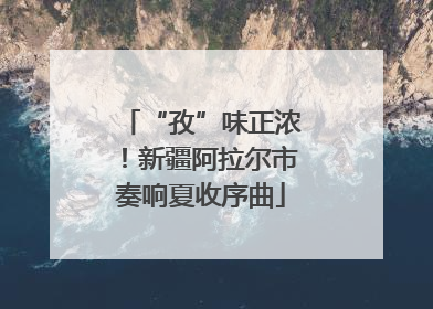 “孜”味正浓！新疆阿拉尔市奏响夏收序曲