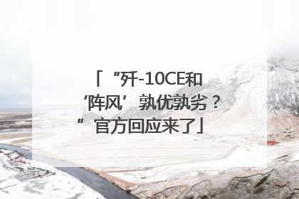 “歼-10CE和‘阵风’孰优孰劣？”官方回应来了