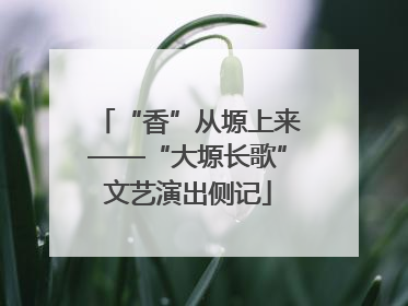 “香”从塬上来——“大塬长歌”文艺演出侧记