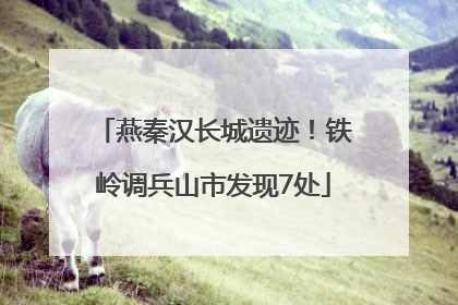 燕秦汉长城遗迹！铁岭调兵山市发现7处