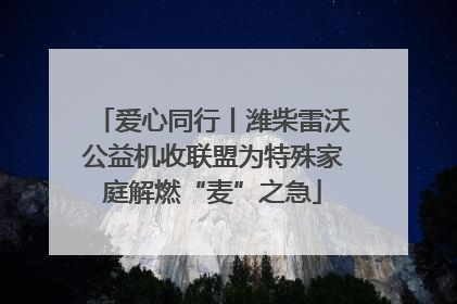 爱心同行丨潍柴雷沃公益机收联盟为特殊家庭解燃“麦”之急