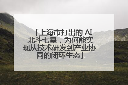 上海市打出的 AI 北斗七星，为何能实现从技术研发到产业协同的闭环生态