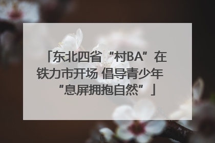 东北四省“村BA”在铁力市开场 倡导青少年“息屏拥抱自然”