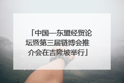 中国—东盟经贸论坛暨第三届链博会推介会在吉隆坡举行