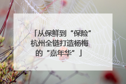 从保鲜到“保险” 杭州全链打造杨梅的“嘉年华”