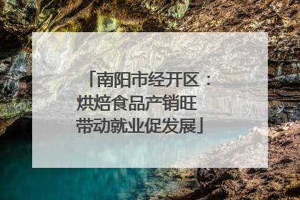 南阳市经开区：烘焙食品产销旺 带动就业促发展