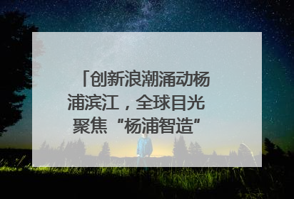 创新浪潮涌动杨浦滨江，全球目光聚焦“杨浦智造”｜相约复兴岛