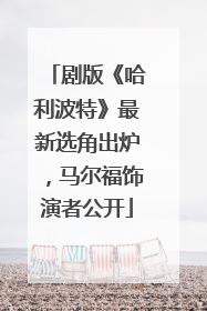 剧版《哈利波特》最新选角出炉，马尔福饰演者公开