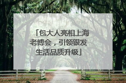 包大人亮相上海老博会，引领银发生活品质升级