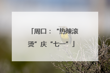 周口：“热辣滚烫”庆“七一”