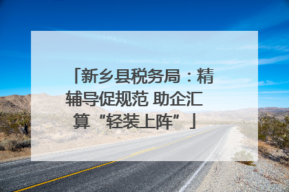 新乡县税务局：精辅导促规范 助企汇算“轻装上阵”