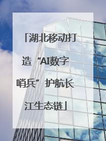 湖北移动打造“AI数字哨兵”护航长江生态链