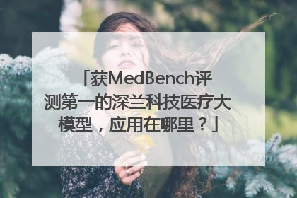 获MedBench评测第一的深兰科技医疗大模型，应用在哪里？