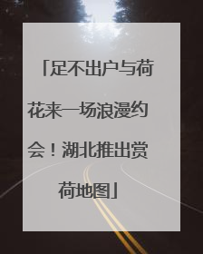 足不出户与荷花来一场浪漫约会！湖北推出赏荷地图