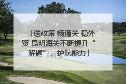 送政策 畅通关 稳外贸 昆明海关不断提升“解题”、护航能力