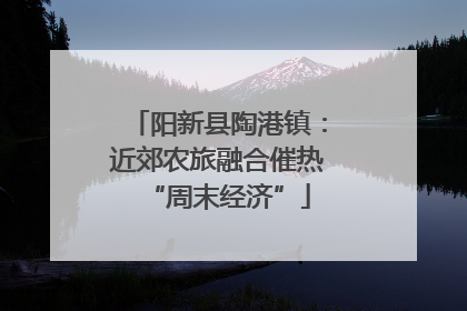 阳新县陶港镇：近郊农旅融合催热“周末经济”
