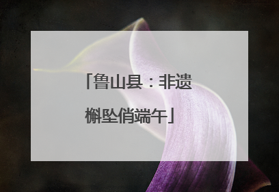 鲁山县：非遗槲坠俏端午