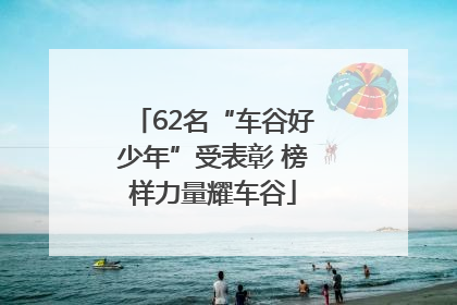 62名“车谷好少年”受表彰 榜样力量耀车谷
